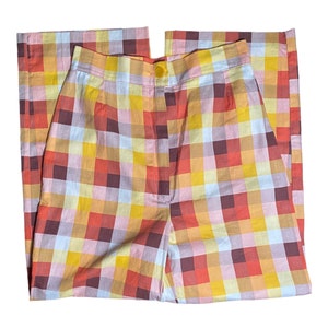 Vintage 90s Checkered Pants