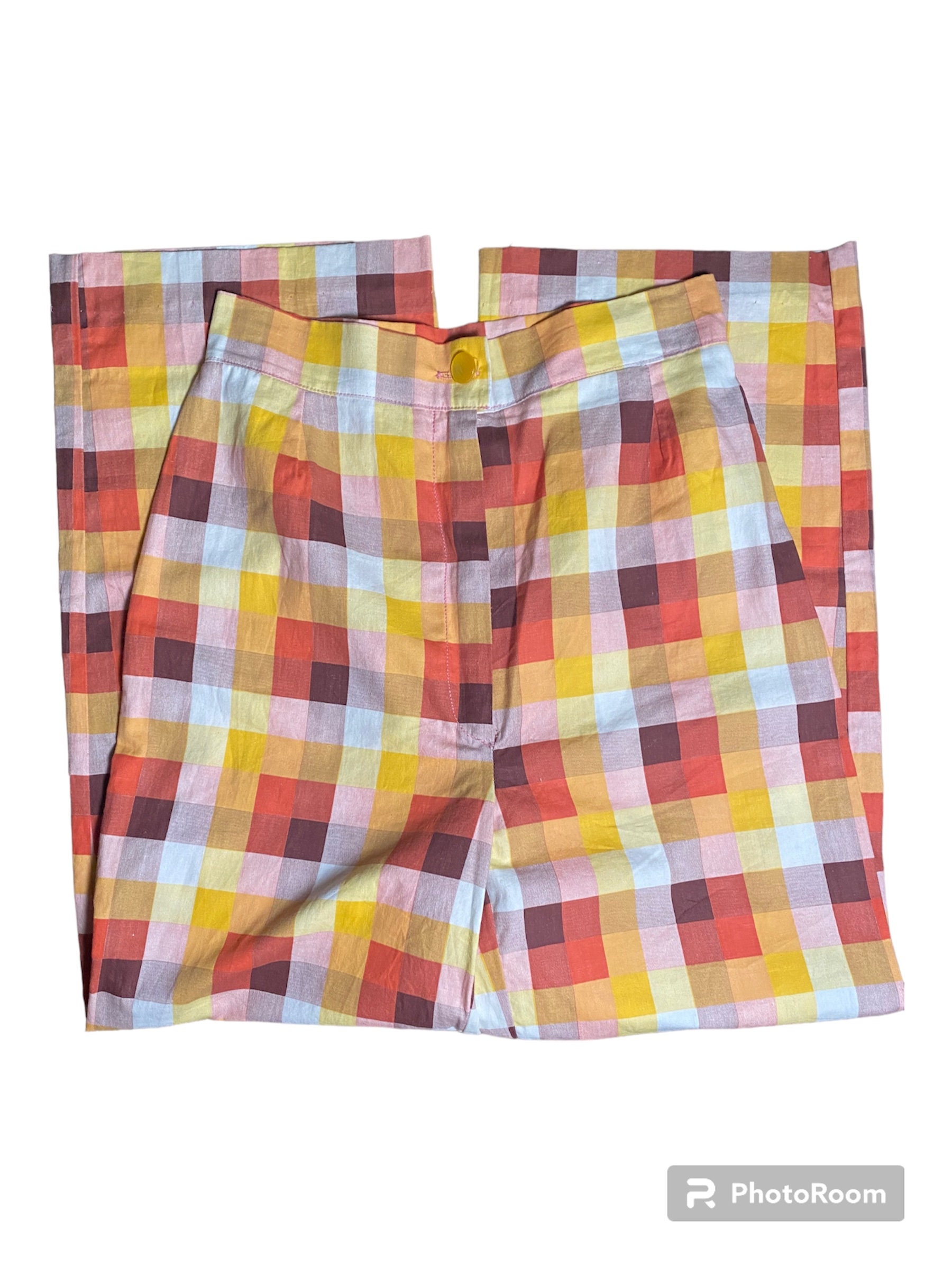 Vintage 90s Checkered Pants - Etsy