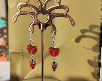 Strawberry Passion Earrings