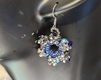 Midnight Sparkle Earrings - Etsy