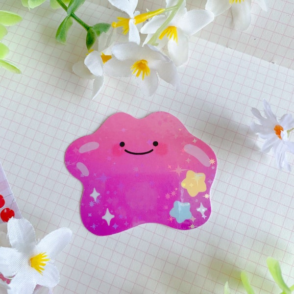 Ditto | Holographic Vinyl Sticker