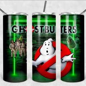 Ghostbusters Black Personalized 20 oz skinny Tumbler