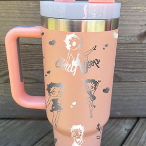 Betty Boop Becher | Klassische Cartoon Nostalgie |