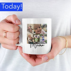 Taza personalizada con foto para mamá / Taza especial para el Día de la Madre / Taza personalizada / Ideas de regalo para mamá / Regalo para mamá / Taza con foto personalizada