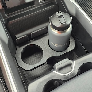 Center Console Large Bottle Holder for 2019+ Ram Trucks 1500 / 2500 / 3500 (Lite) bild 2