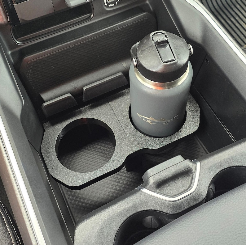 Center Console Large Bottle Holder for 2019+ Ram Trucks 1500 / 2500 / 3500 (Lite) bild 2