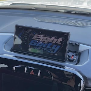 Galaxy/iPhone Magnetic Dash Charger (2019-2025) for 5th Gen Ram 1500 2500 3500
