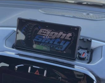 Galaxy/iPhone Magnetic Dash Charger (2019-2025) for 5th Gen Ram 1500 2500 3500