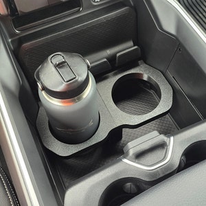 Center Console Large Bottle Holder for 2019+ Ram Trucks 1500 / 2500 / 3500 (Lite)