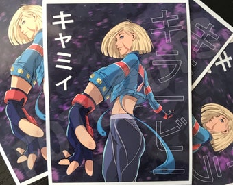 Cammy Stance SFA3 Sticker for Sale by ropified