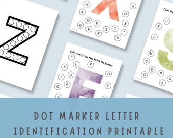 Printable Alphabet Dot Marker Pages Alphabet Do-at-dot Worksheets ...
