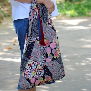 Printable Tote Bag Sewing Pattern Tutorial - Instant Download ...