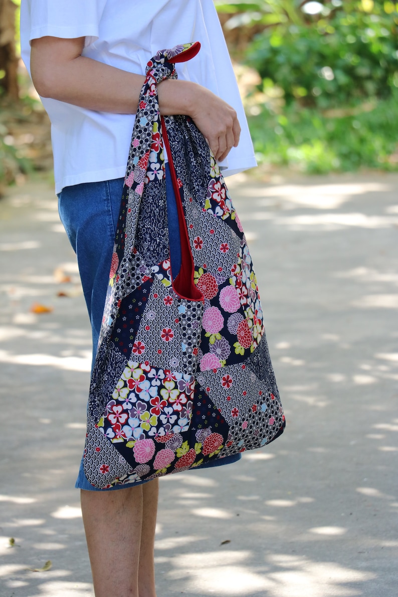 Printable Tote Bag Sewing Pattern Tutorial Instant Download - Etsy