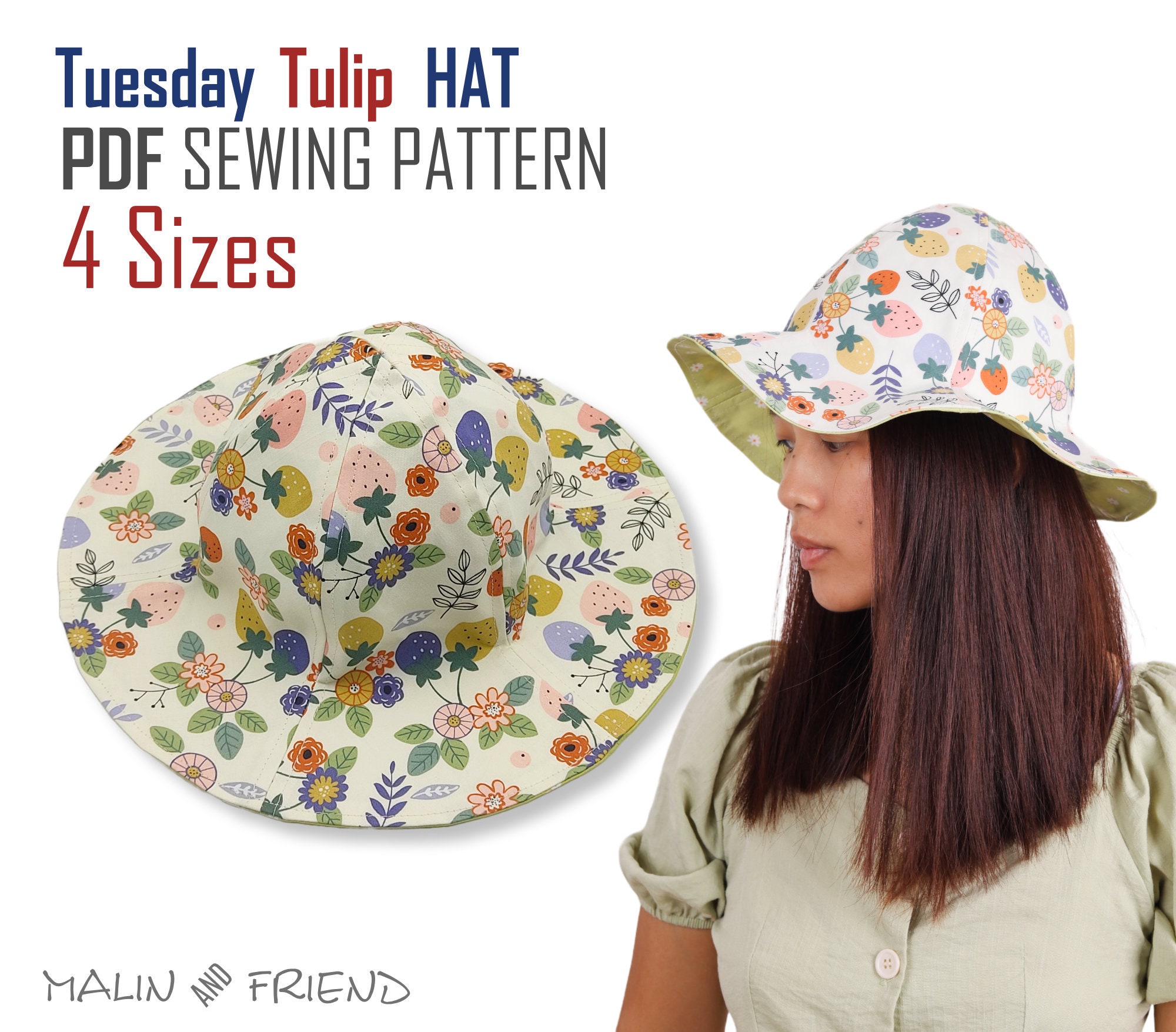 KJ×GDCcollab TULIP HAT Tuesday Tulip Hat Sewing Tutorial and