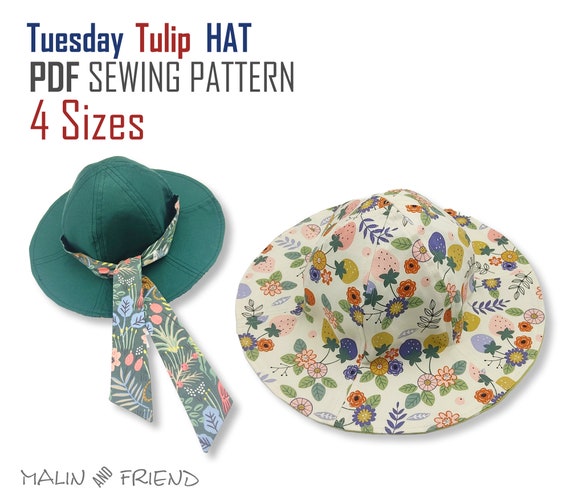 KJ×GDCcollab TULIP HAT KJ×GDCcollab TULIP HAT Tuesday Tulip Hat Sewing Tutorial and