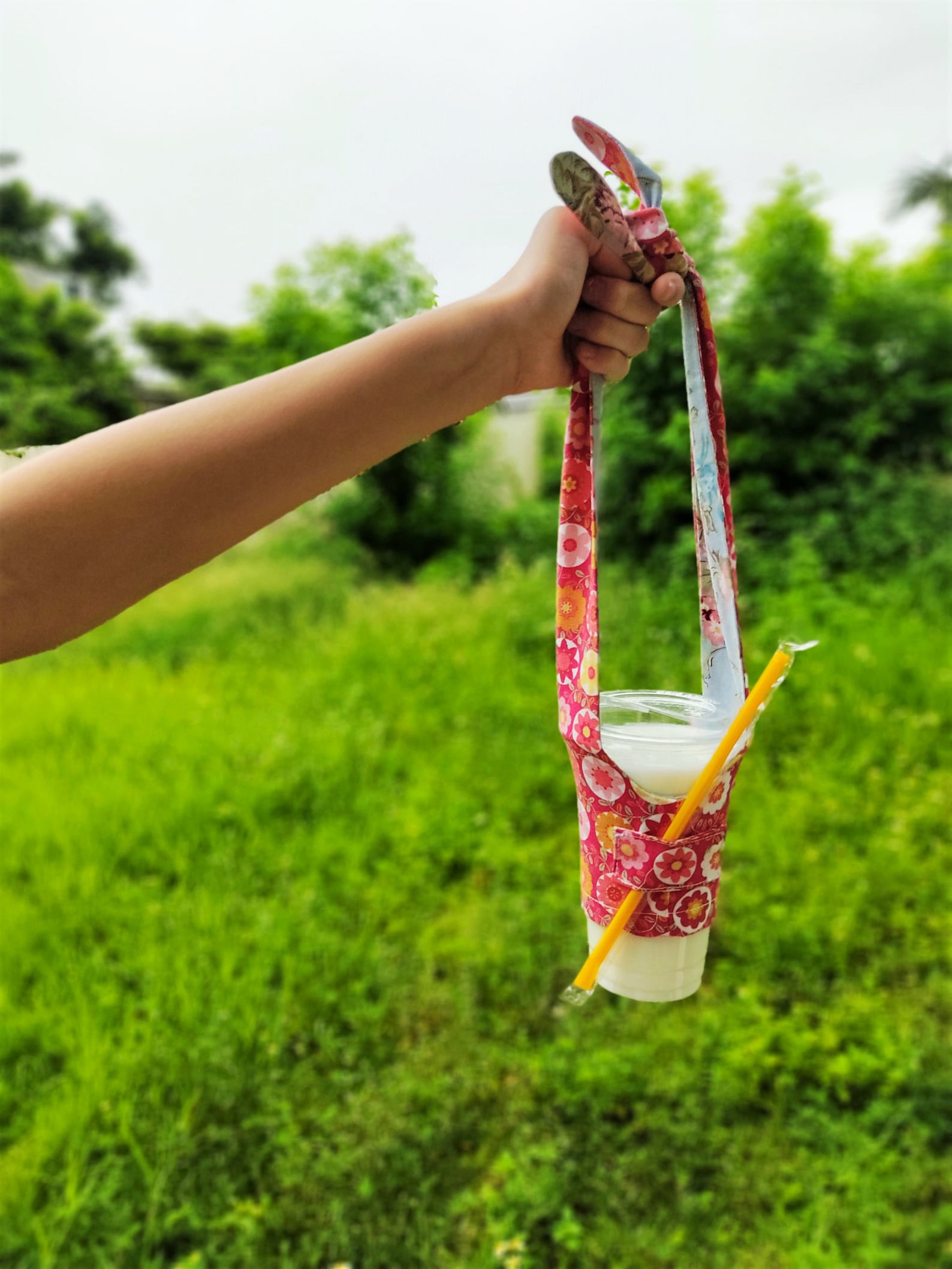 Printable Bunny Style Cup Holder Sewing Pattern Instant Etsy