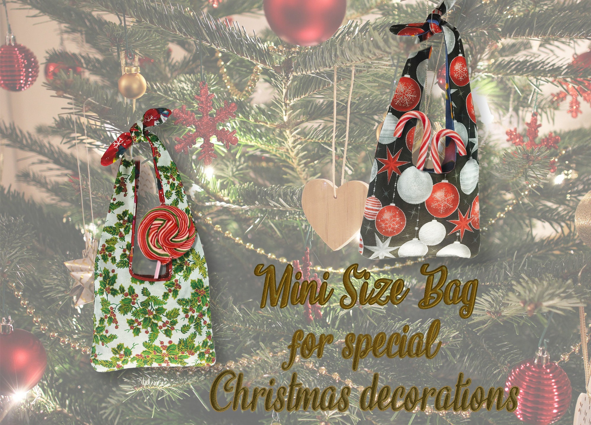 Reversible Tote Bag Pattern PDF File - Instant Download Boho Market Bag ...