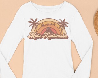 Mele Kalikimaka Shirt Mele Kalikimaka Xmas Christmas Gift Womens