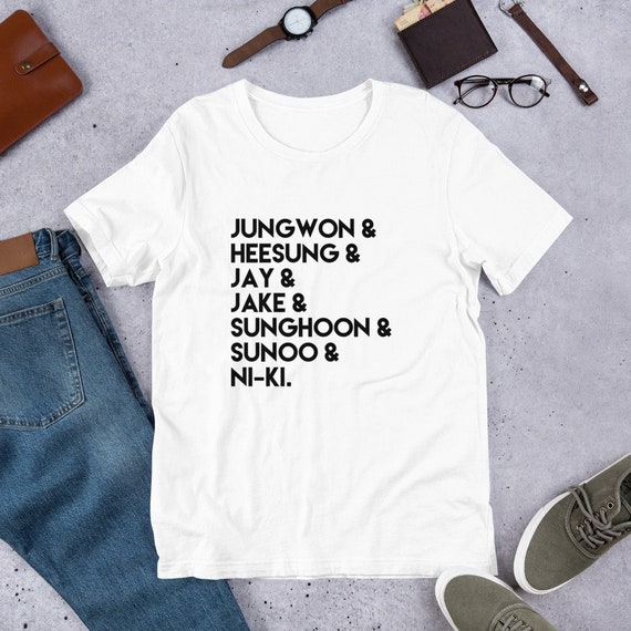 Enhypen Shirt Enhypen Merch Kpop Shirt Kpop Gift Enhypen Etsy
