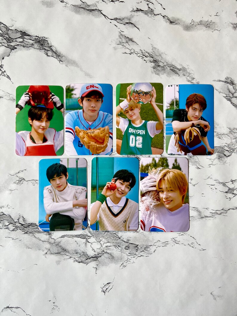 Enhypen 2021 Seasons Greetings Photocards 1 | Etsy
