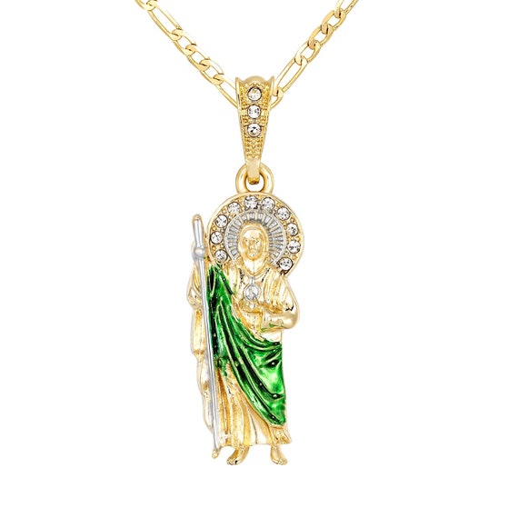 Saint jude deals necklace gold