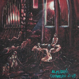 Grex Sanguinarius--Elizabeth Bathory inspired painting