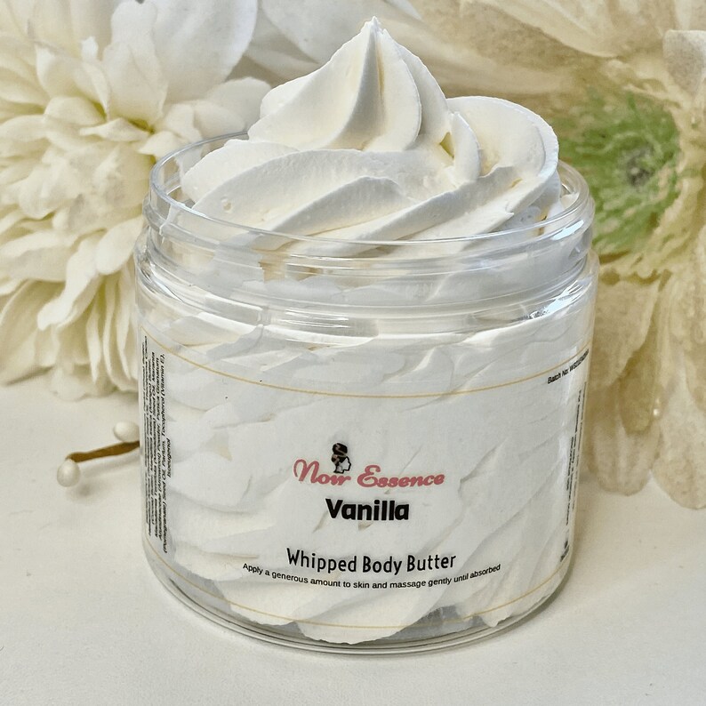 Vanilla Whipped Body Butter Etsy