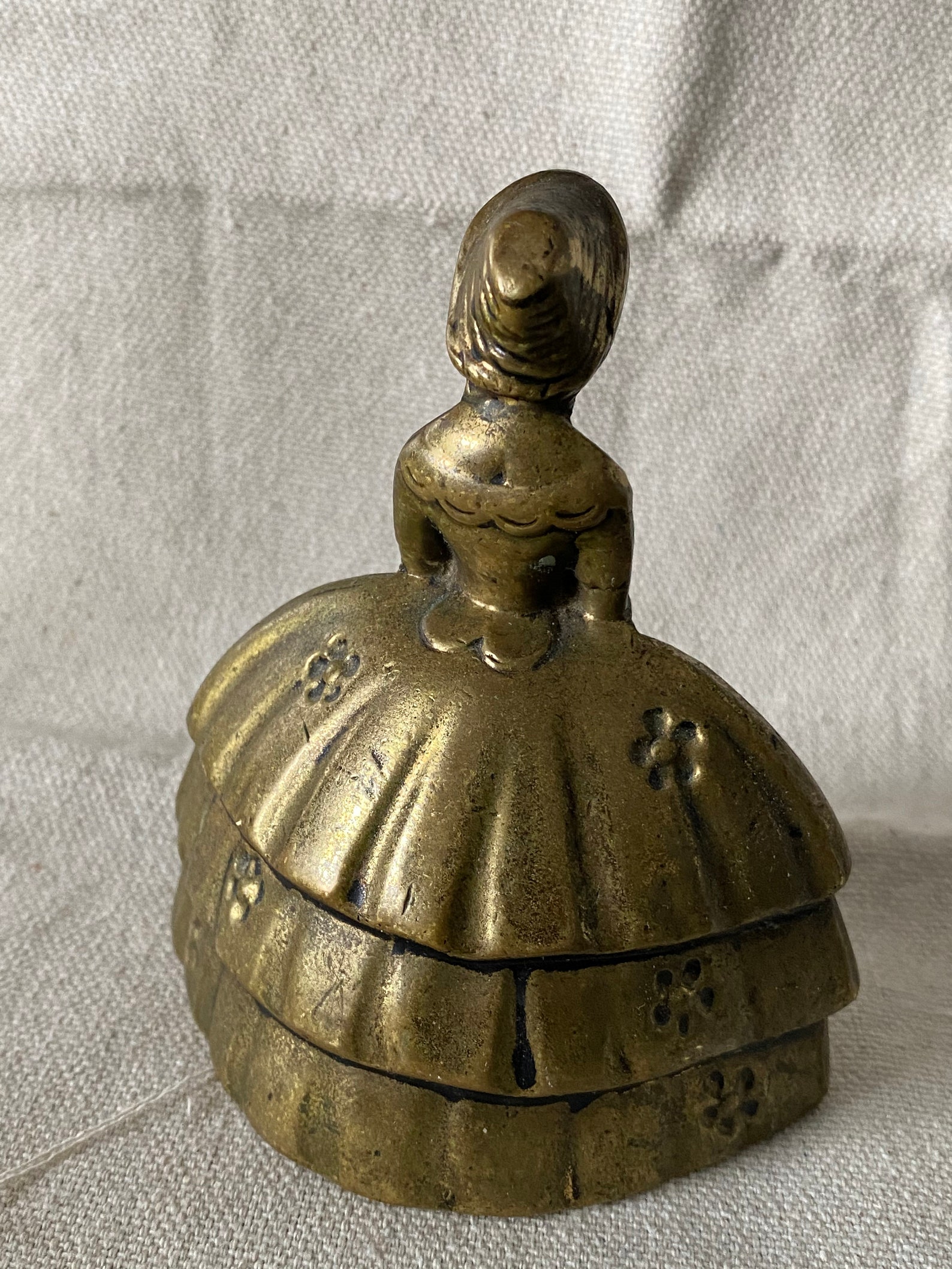 1842 - Shipwrecked Rustic Heavy Duty Brass Old Age Solid Antique Ships Boat Decorative Functional Bells Antique Brass Bells Metal 11 Inches