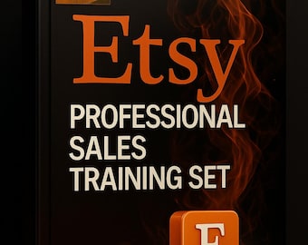 Etsy Shop Guide PDF, SEO Marketing Handbook (Digital Download)