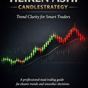 Estrategia de trading con velas Heiken Ashi (PDF): Guía de análisis de tendencias para Forex, criptomonedas y acciones