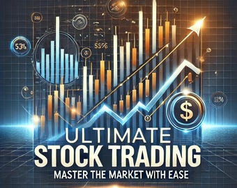 Stock Trading Course PDF, Market Trend Strategy (Digital Download)
