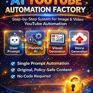 AI YouTube Automation Guide: n8n Workflow, No-Code (PDF Pattern)