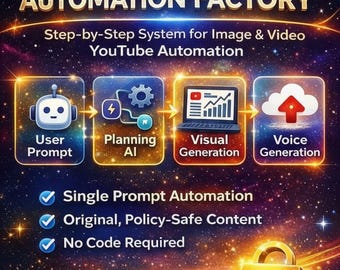 AI YouTube Automation Guide: n8n Workflow, No-Code (PDF Pattern)