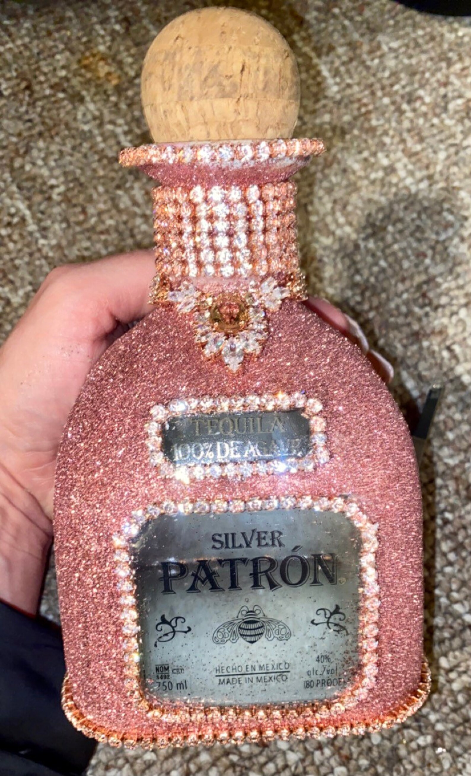 Large Glamour Sparkly Liquor Bottles many options one price Etsy