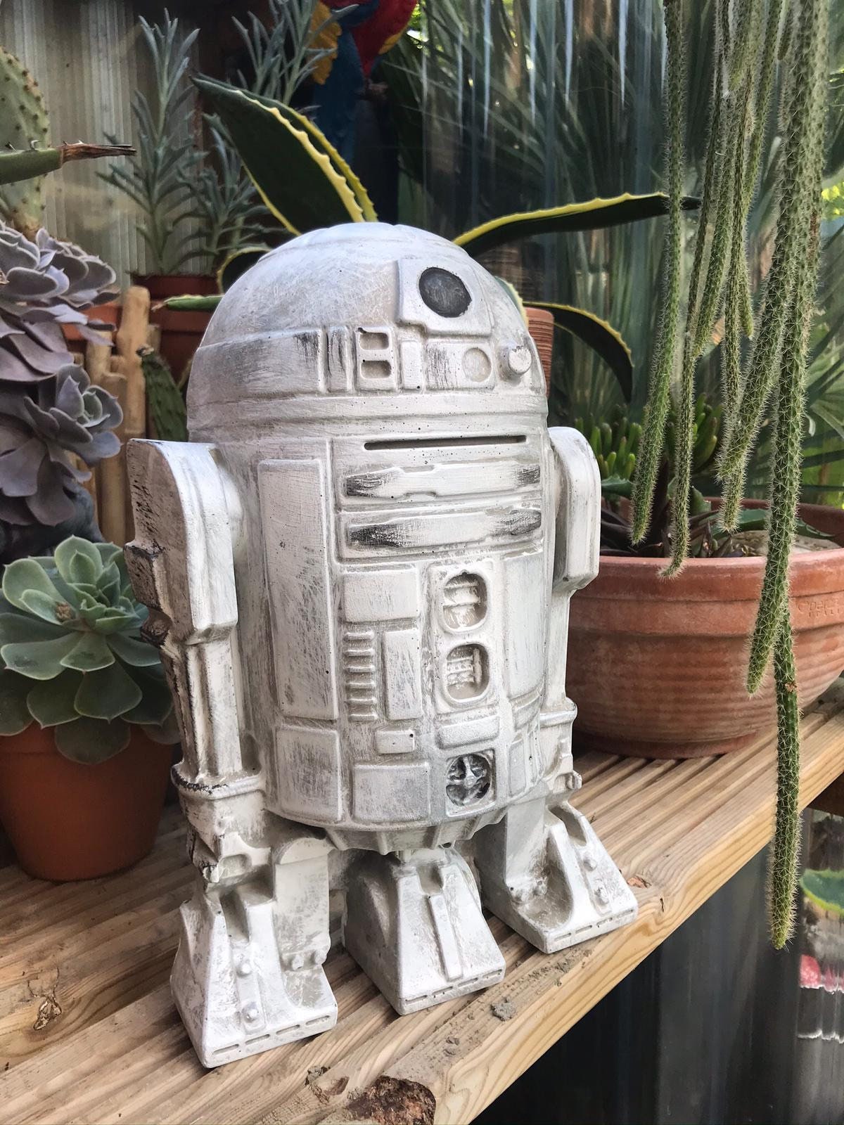Buy Stone cre Starwars R2D2 Garden Statue Heavy or Home Decor
