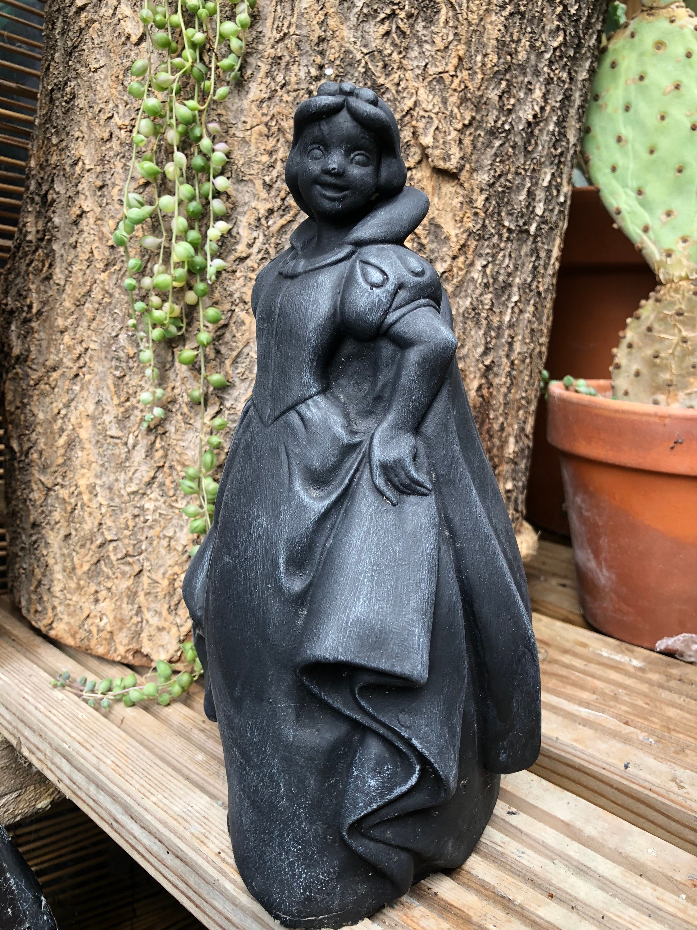 Stone/cre Disney Snow White Garden Statue or Home Decor Etsy UK