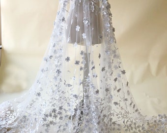 Silver Wedding Dress Etsy