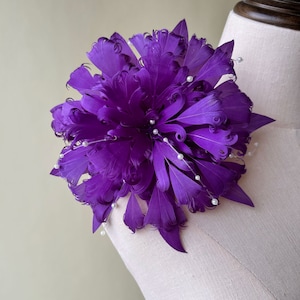 Feather Fascinators  Colour Custom Feather Flower Tea Party Trim  for Masquerade Decoration