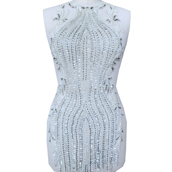 Beaded Halter Applique Etsy