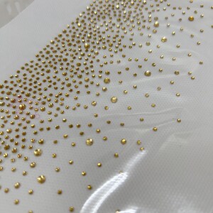 Bling Rhinestone Splash Rhinestone Sheet Iron on Transfer for Party ...