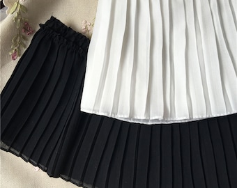 Ruffled Chiffon Lace Trim by The Yard Elegant Pleated Chiffon Lace Dress Train Lengthen  Lace Fringe  for Dress DIY Crafting