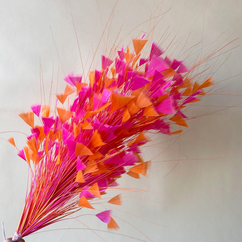 11.8'' Extra Large Feather Flower Custom Color Millinery Fascinator ...