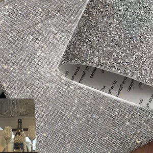 Rhinestones Sticker Sheet Self-Adhesive Bling Sheets Glitter Rhinestones  for Wedding Party