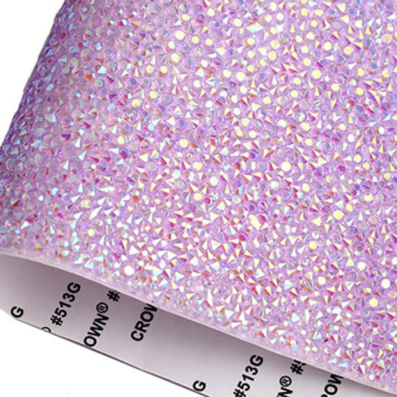 Iron on Pink Rhinestone Letters – Glitter & Shine Wholesales