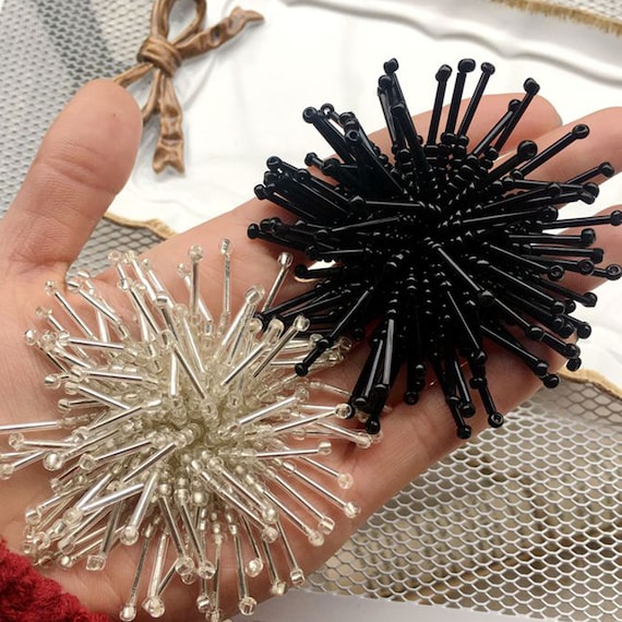 Beaded Motif  Beaded Party Shoes Applique Patch Badge Sewing Accessories for DIY Craft Projects