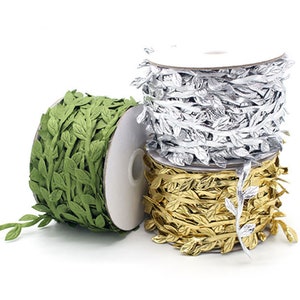Olijfbladeren Trim Lint Bos Blad Wijnstokken Gebladerte Decoratief Huis Muur Tuin Bruiloft Kransen Decor