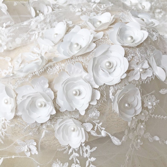 Lace overlay fabric discount
