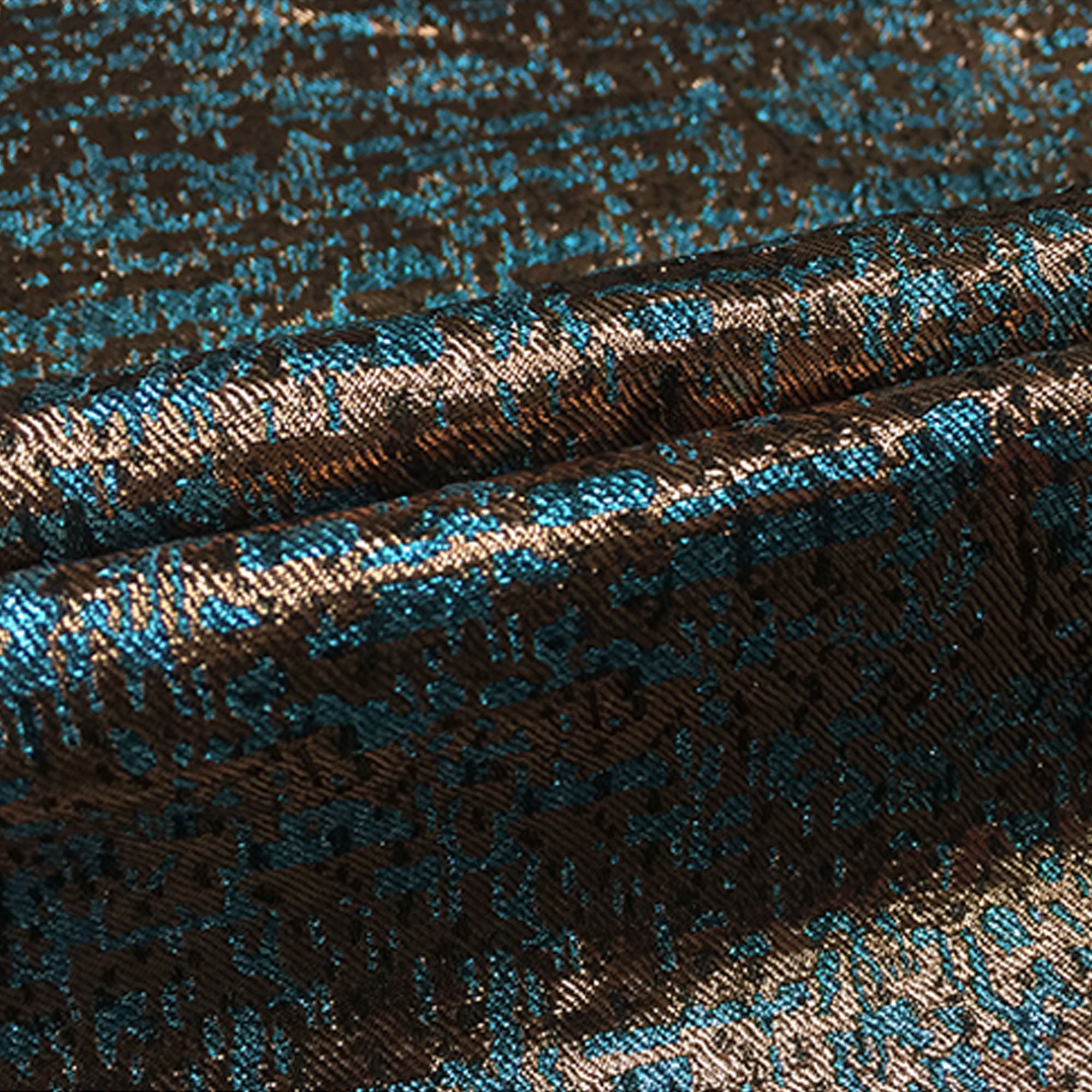 Damask Jacquard Fabric by Yard Luxury Brocade Fabric Golden Etsy