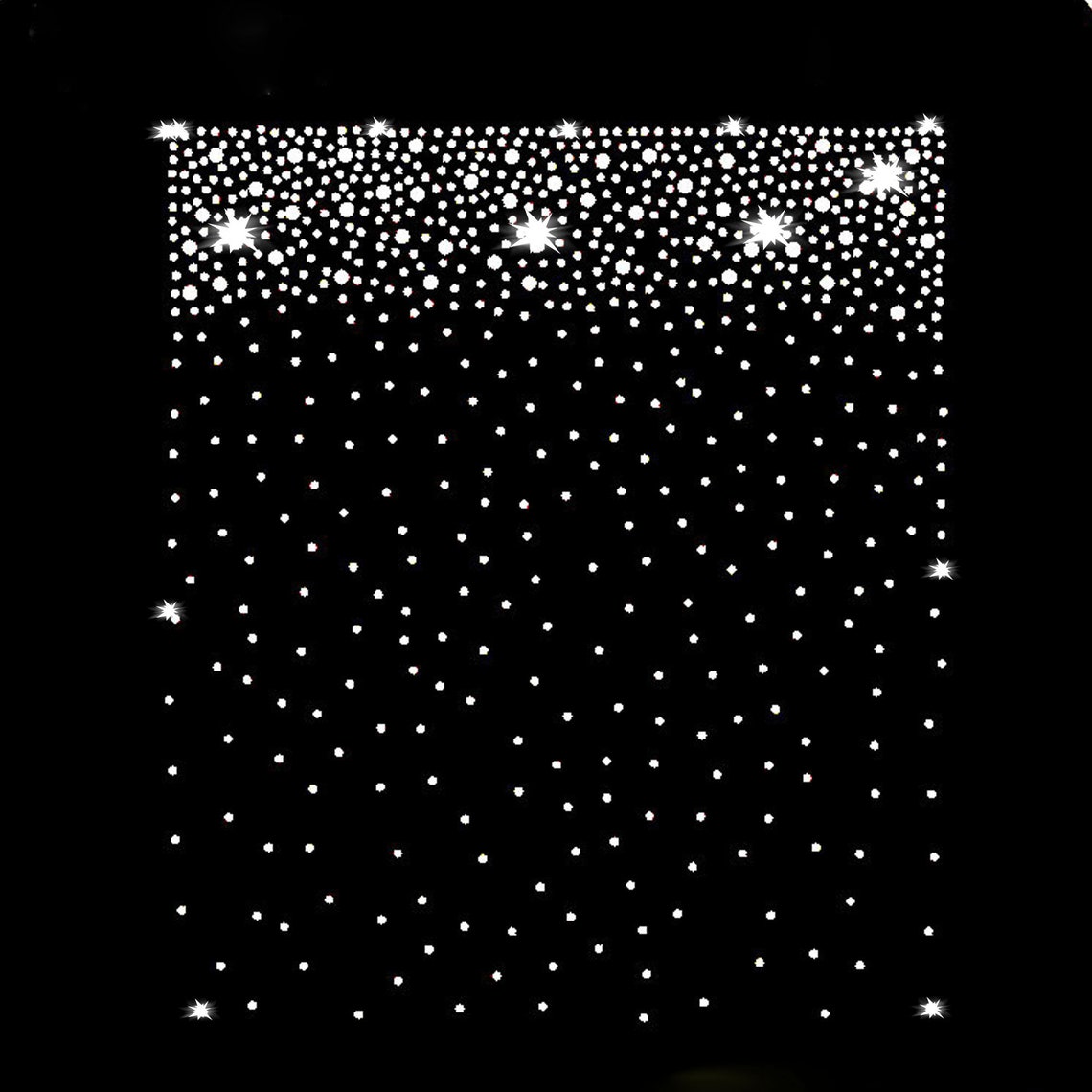 Bling Rhinestone Transfer Splash Rhinestone Sheet Iron on Transfer on ...