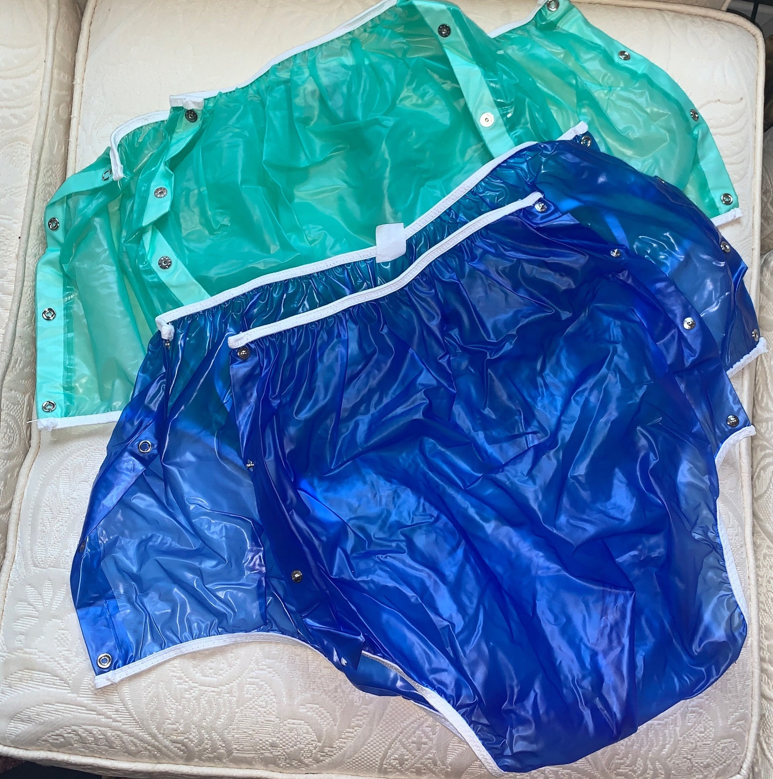 Plastic Underwear/Adult Diaper Cover with Snaps Etsy